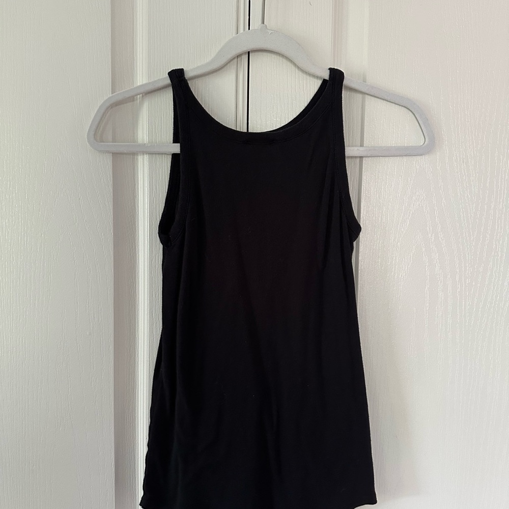 Loft S Black Sleeveless Top